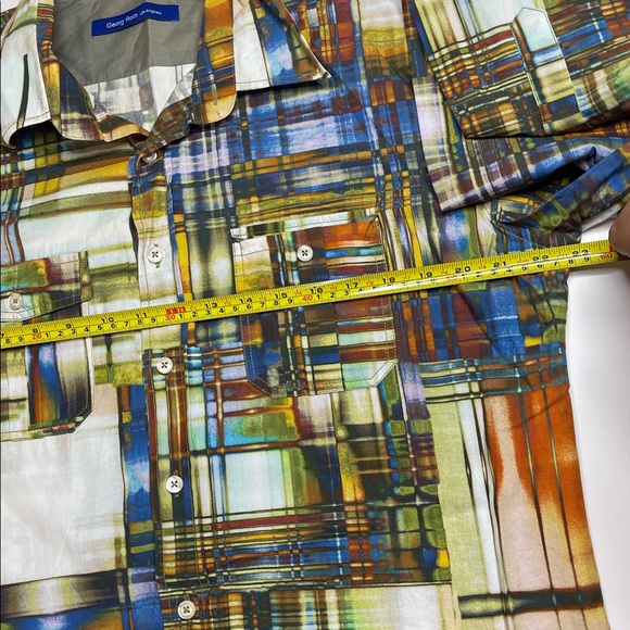 Georg Roth Los Angeles Multicolor Button-Up Shirt. Size XL - Picture 9 of 11